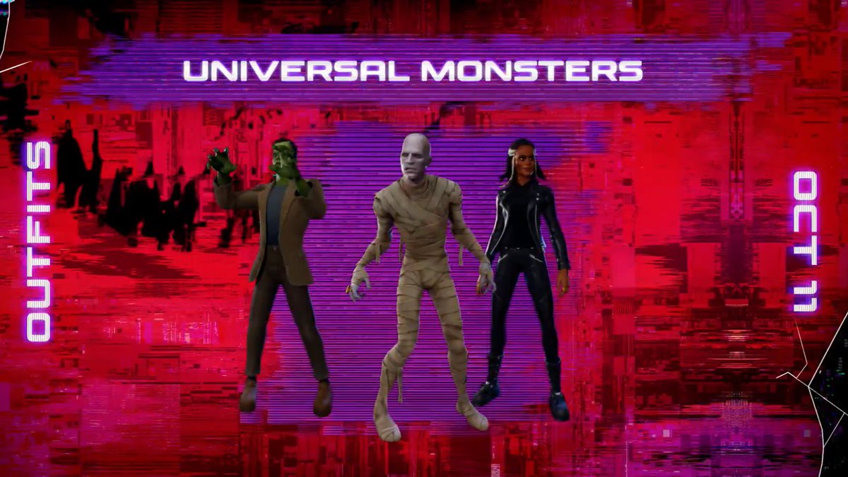 SpushFNBR's tweet photo. UNIVERSAL MONSTERS RETURN ON OCTOBER 11 🔥

The first time they've been in the shop after over 1,000 days... https://t.co/x3as8B4b97