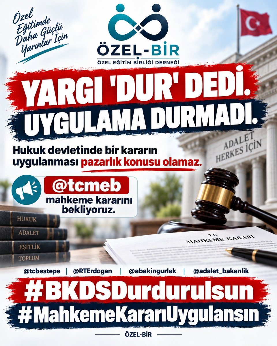 kadioglujulide's tweet photo. YARGI DUR DEDİ 
#bkdsdurdurulsun
#mahkemekararıuygulansın https://t.co/qnrTgmyZKq
