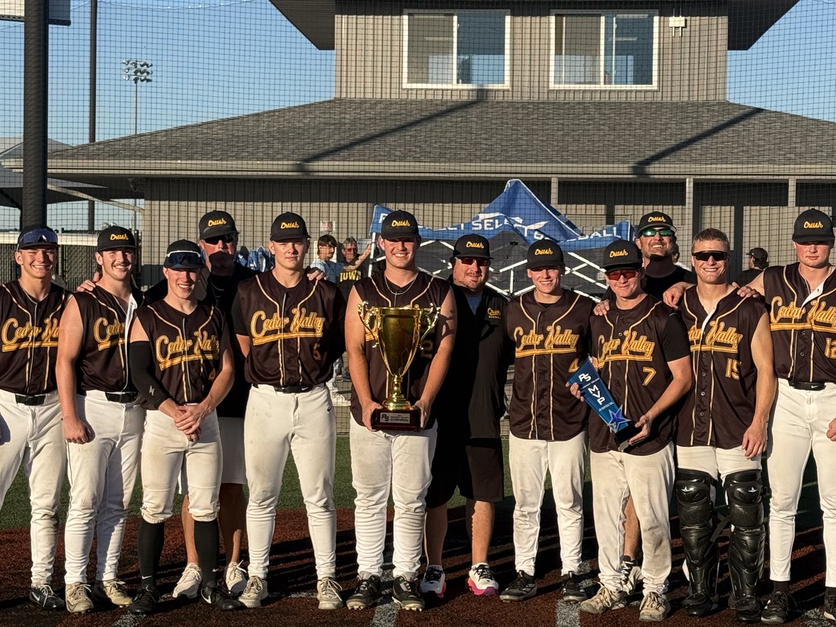 CrushCedar's tweet photo. Crush 18U took First Place at the Prospect Select Fall World Series, in Bettendorf Iowa. (10/3-10/4)
Crush went 5-0 on the weekend, to end their fall season as champions. Thank you to all coaches, players and families  for a great season!
See you in the spring! https://t.co/xhunGrXuJA