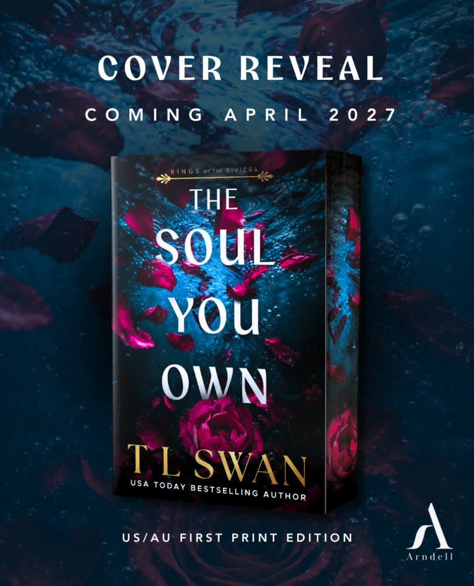 TeeLSwan's tweet photo. Some souls aren't meant to be saved.
They're meant to be owned. 🖤🌹
THE SOUL YOU OWN
Coming April 2027.
#TLSwan #TheSoulYouOwn #CoverReveal #RomanceBooks #DarkRomance #BookTok #RomanceReaders https://t.co/PXmZZSdfYS