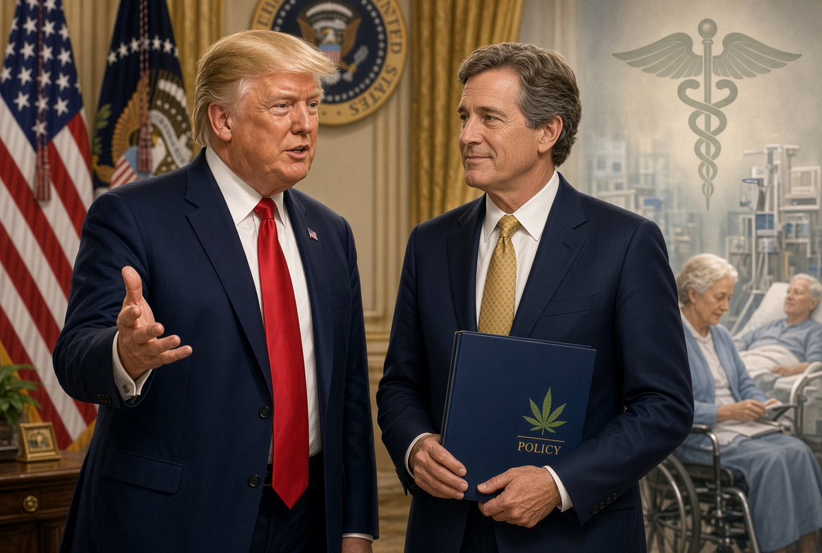 todd_harrison's tweet photo. President Trump Names Key Marijuana Rescheduling Advocate Howard Kessler as Adviser on Aging Healthcare

https://t.co/qyk8hTwiBl https://t.co/s4MFB2JX9R