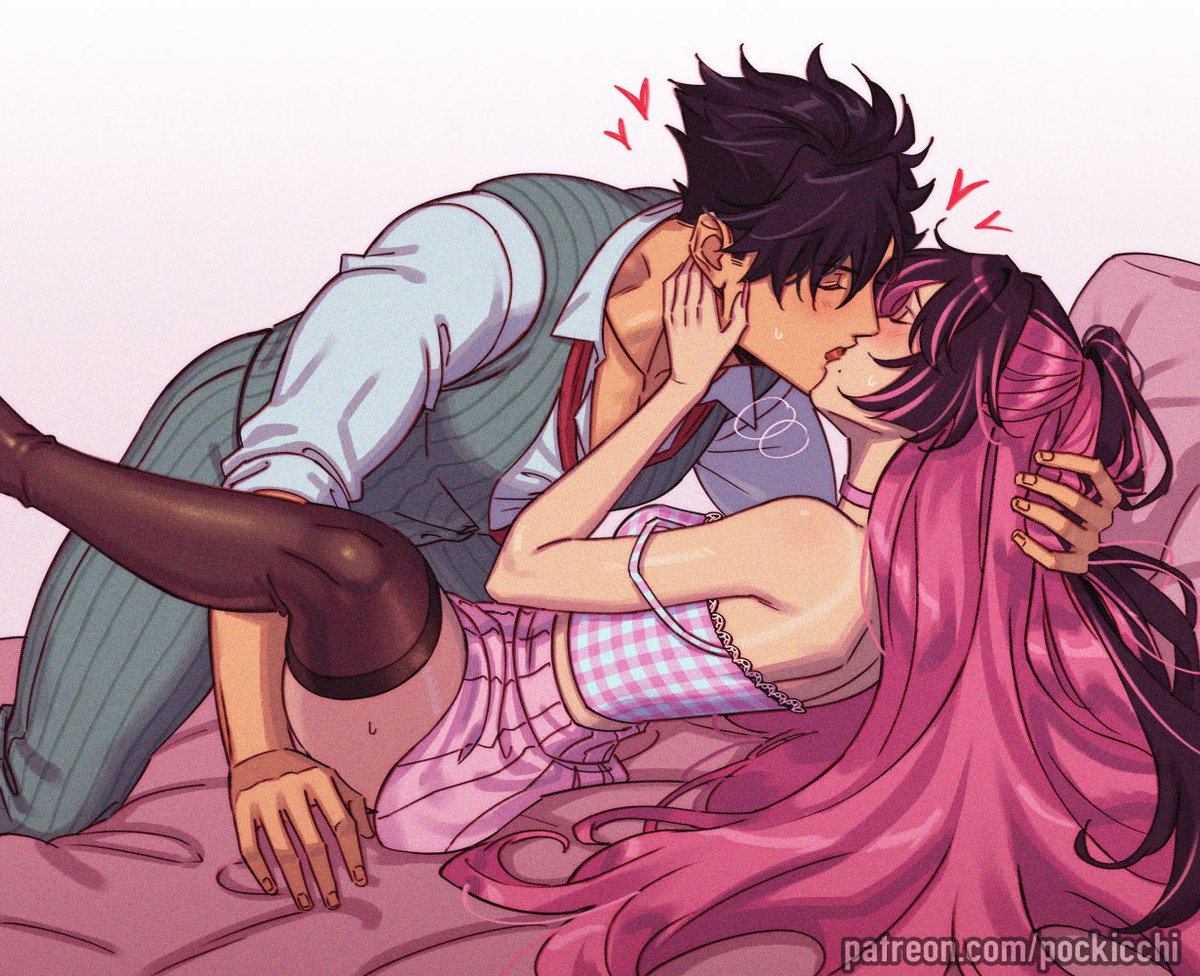 Pockicchi's tweet photo. more me x kuroo yumeship art >_< 🩷 https://t.co/fKk23qL5al