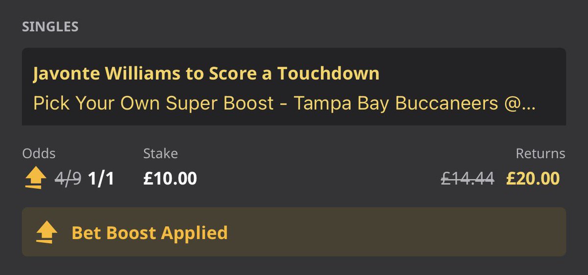 StatManBettor's tweet photo. 🏈 Buccaneers @ Cowboys
❤️ Like if you’re on!

Williams TD:
He has 6 TDs so far this season

Prescott 250+ passing yards:
Dak has thrown over 250 yards in 3 of his 4 games so far

Irving or Lamb TD:
Ceedee Lamb has 4 TDs so far and Irving has just 1

My pick: Javonte Williams TD https://t.co/cELJJTJYyk