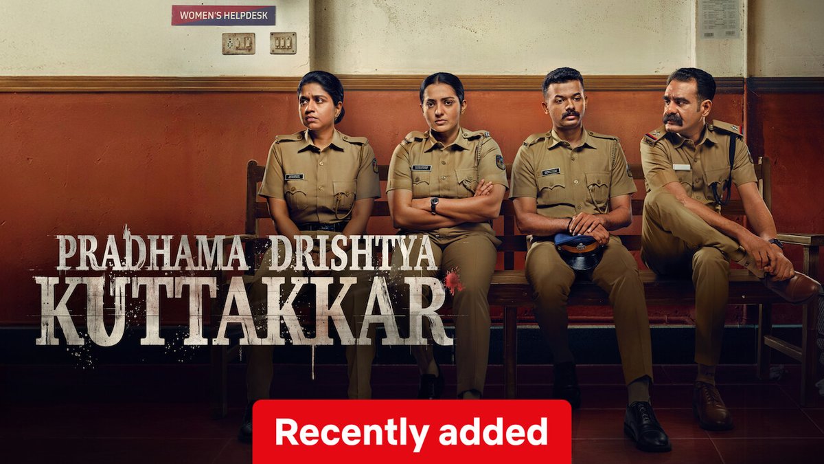 OTTGate's tweet photo. #PradhamaDrishtyaKuttakkar is now
streaming on Netflix India.

Ft. #ParvathyThiruvothu https://t.co/YsF78SzbxL