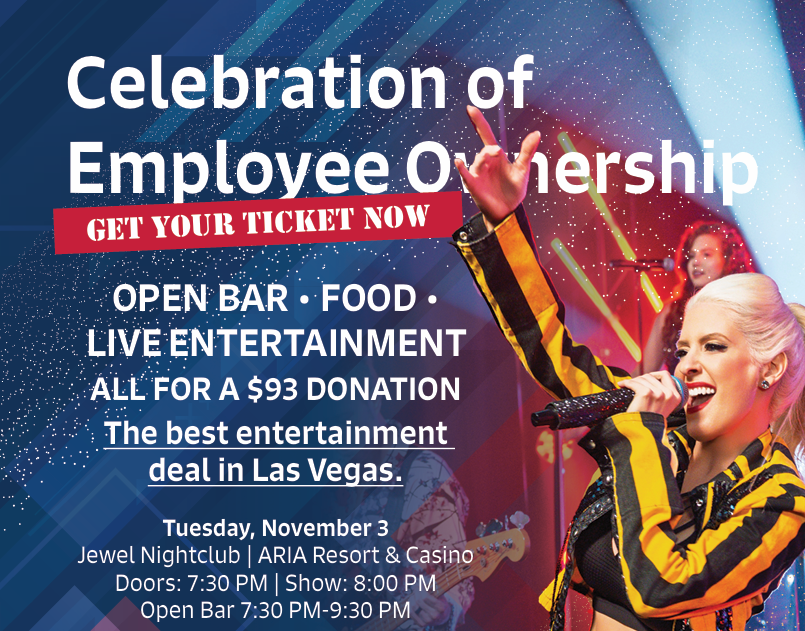 ESOPAssociation's tweet photo. Heading to #EO26? Join the Celebration of Employee Ownership Tuesday, Nov. 3 at Jewel Nightclub: open bar, food, and a live '90s show from Rock Divas Tribute, all for a $93 donation. π€ Support the Employee Ownership Foundation. Space is limited: https://t.co/LnOVzm3SuM
#EOF https://t.co/pvN1Q1Q5lt