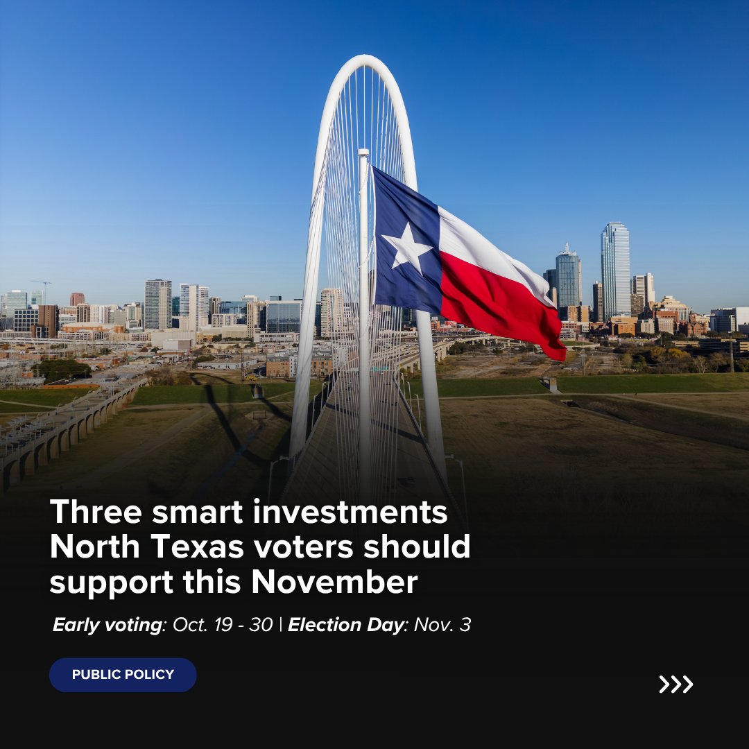 DRC's tweet photo. North Texas voters will weigh in on investments in public safety infrastructure, homelessness services and workforce development this November.

Swipe for a closer look at each proposition and visit the DRC’s North Texas Voter Resources to prepare to vote: https://t.co/DipAQOuIf2 https://t.co/Zxz00xC4G5
