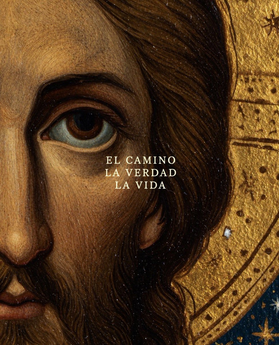 ancuevasm's tweet photo. Jesús no dijo que conocía el camino. Dijo que Él es el camino.

"Yo soy el camino, y la verdad, y la vida; nadie viene al Padre sino por mí." (Jn 14,6)

No estaba ofreciendo una filosofía de vida ni una serie de consejos para vivir mejor. 

Estaba haciendo una afirmación mucho más profunda: él mismo es el camino que conduce al Padre.

En Cristo encontramos la verdad que nos libera, la gracia que nos levanta cuando caemos y la vida que el pecado no puede darnos.

Por eso seguir a Jesús no consiste simplemente en creer que existió. Consiste en caminar con él cada día, dejar que transforme nuestra manera de pensar, de amar, de perdonar y de afrontar el sufrimiento.

Cuando no sabes por dónde ir, él es el camino. Cuando no sabes qué creer, él es la verdad. Cuando sientes que no puedes más, él es la vida.

Y cuando llegue el final, será él quien nos conduzca al Padre.

Cristo no es una parte de nuestra vida. Es el camino que da sentido a toda ella. 

🙏✝️