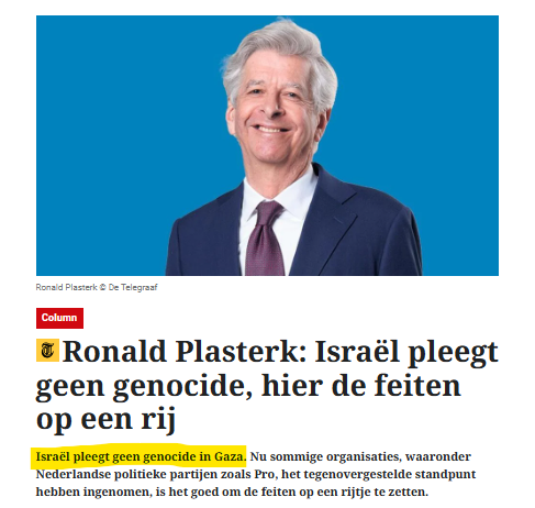Mirjam152's tweet photo. En zo is het. Israël pleegt geen genocide. 

Ja, er zijn Palestijnse slachtoffers gevallen. Net als Israëlische. Dat gebeurt in een oorlog. Maar dat is geen genocide. En die oorlog? Die is niet door Israël begonnen noch gewild.
