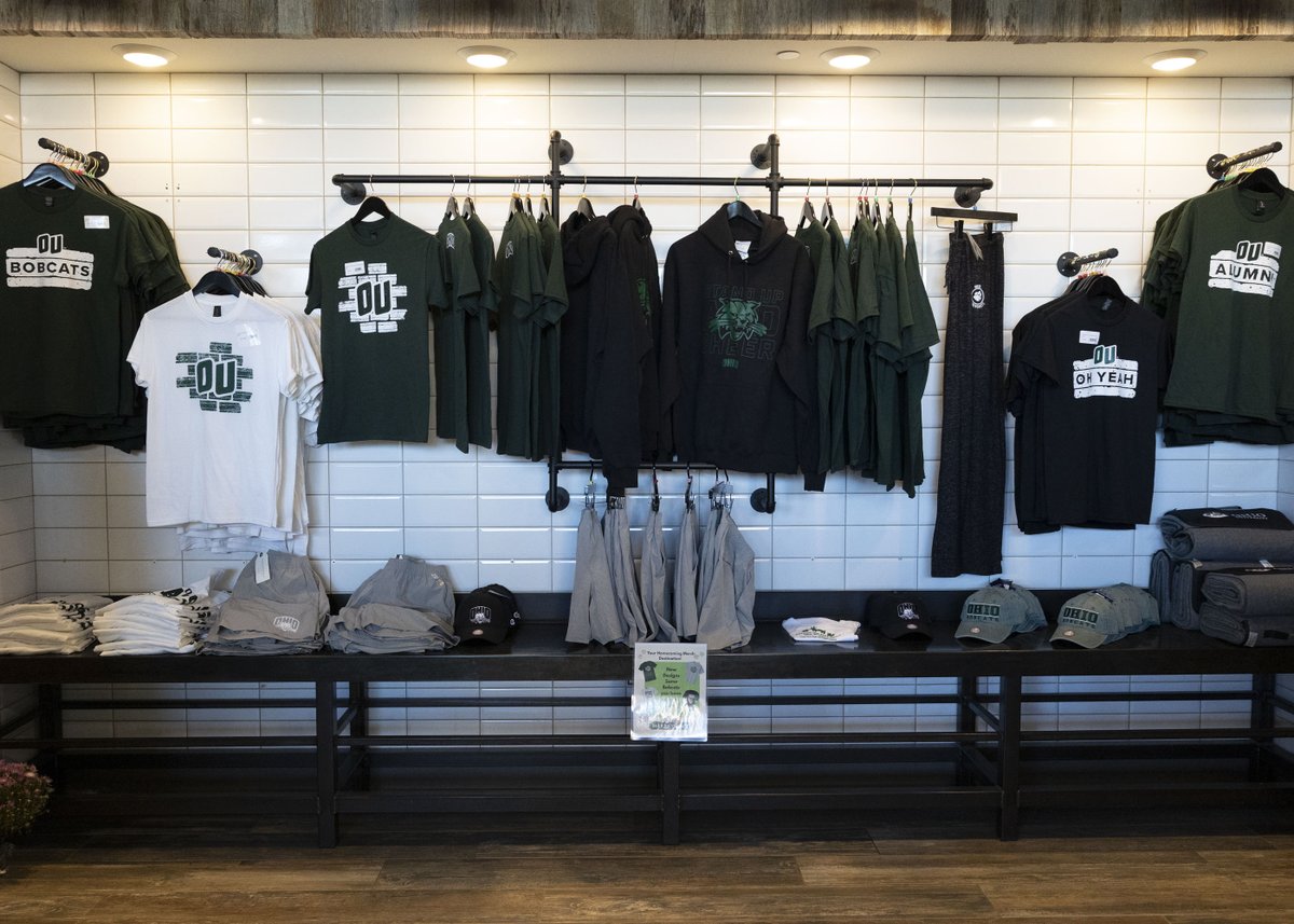ohiou's tweet photo. OU OH YEAH 👀

Exclusive "OU" merch is now available at College Book Store, Ohio is Home, Bobcat Depot, Jefferson Marketplace and Peden Stadium.

Learn more about the newly introduced mark » https://t.co/scjBOTPkZ9 https://t.co/q0tQQmC8Ke