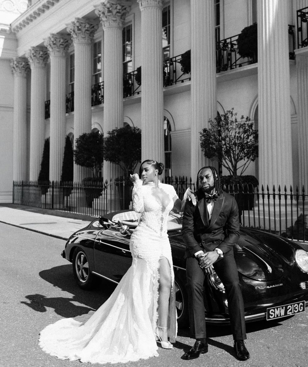 AthleteVanity's tweet photo. Antoine Semenyo and Jordeen Buckley are now married 🥹❤️ https://t.co/qA6bqJMogB