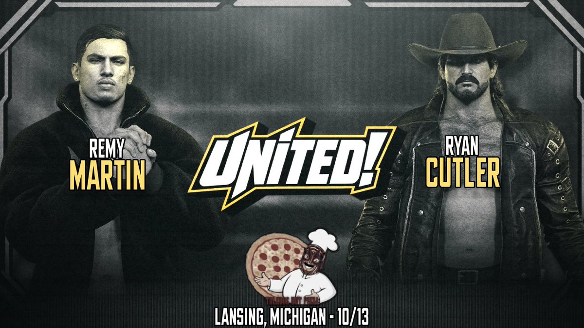 UnitedPro2K's tweet photo. @UpstateRemy2k is looking to bounce back after his loss to Qu’Ran Cook, On the other hand #RyanCutler makes his UNITED! debut. 🤠

One wants a comeback. The other wants to make a name for himself.

#WeAreUNITED #UNITEDLansing #EFed https://t.co/LoMTVuphl4