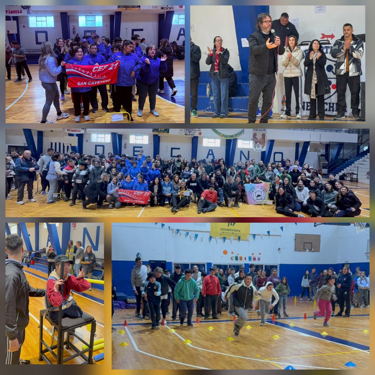 Leot14's tweet photo. En 📍Necochea celebramos el Día del Profesor y la Profesora de Educación Física con una definición política clara: la Educación Física es un derecho y se garantiza con un Estado presente.
Hoy:
✔️🏐 Asistencia técnica, juegos deportivos y deportes de playa.
✔️♿ Paradeportes para estudiantes con discapacidad.
✔️🏆 Encuentro Nacional de Cestoball.
Frente a quienes quieren recortar y dejar derechos librados al mercado, en la PBA💙 elegimos otro camino: más políticas públicas, más territorio y más Educación Física para todos y todas.

@Kicillofok @flaviaterigi @andreacaceres81