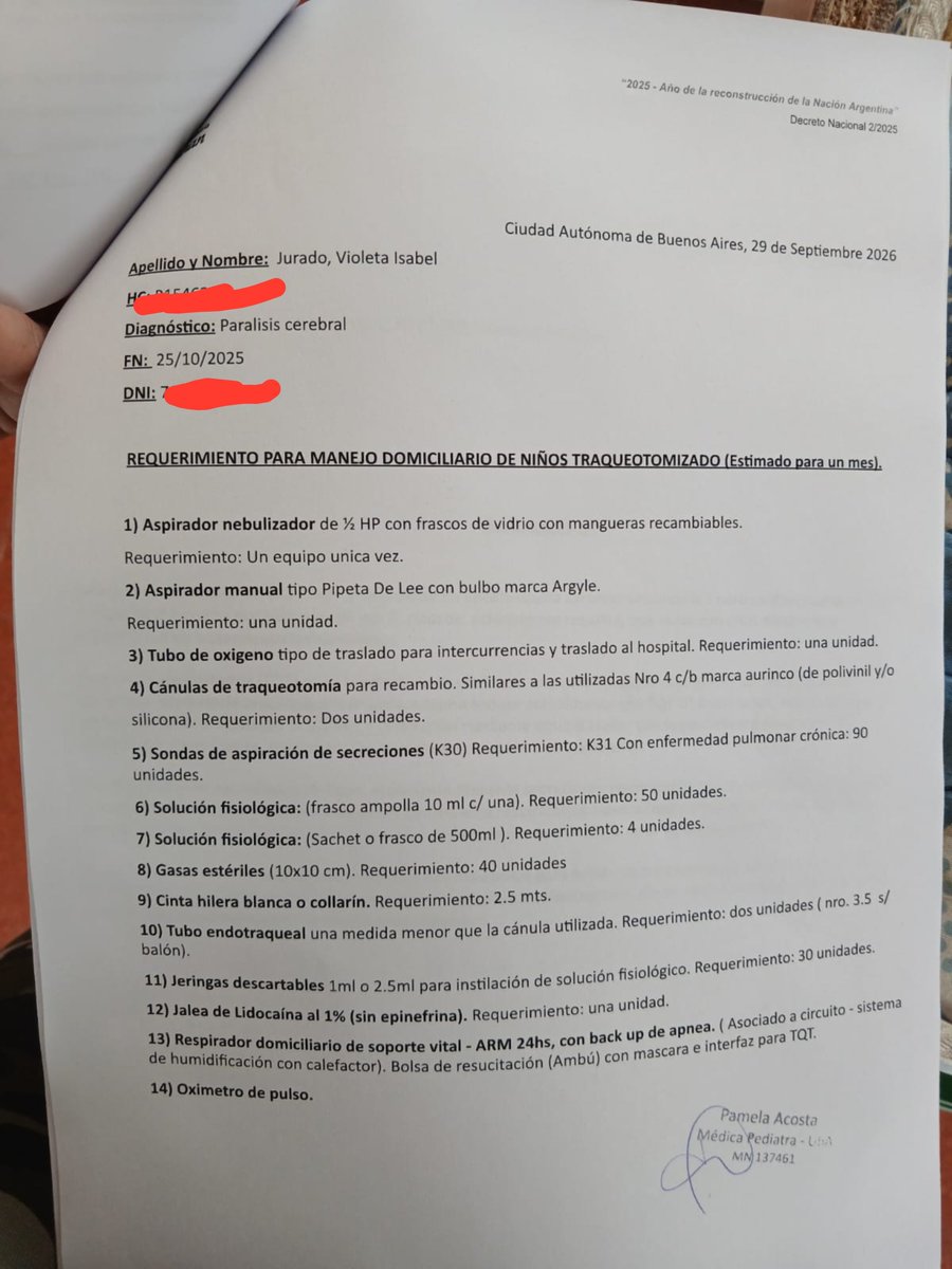 AnyColazo's tweet photo. Violeta permanece hace meses internada en el Garrahan, para salir de alta necesita equipos de oxígeno por un importe de $2.500.000 de los cuales llevamos reunidos $435.000 , aún nos falta $2.065.000 si 20.000 personas donan solo $100 podrá irse a casa en internación domiciliaria. Nos ayudas ? ALIAS https://t.co/Fs1xiH303R 
@FranColapinto @juanferquinte10 @Cronica_ok @FundacionRiver @fundacionmessi 
@EnzoFe17