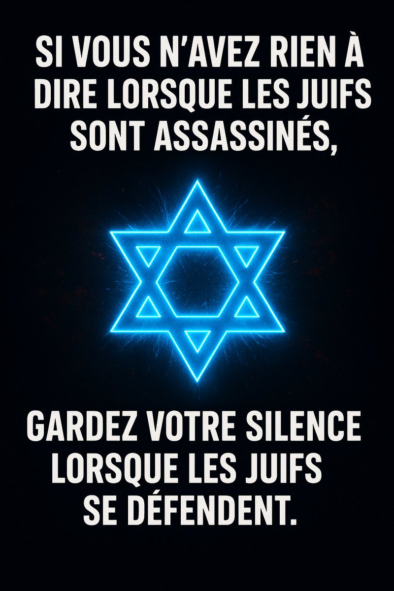 Guide_en_Israel's tweet photo. Voilà ! 😤

Am Israël Haï !🪬
Sionistement vôtre !🇮🇱 https://t.co/YjHuZ9ZIxP