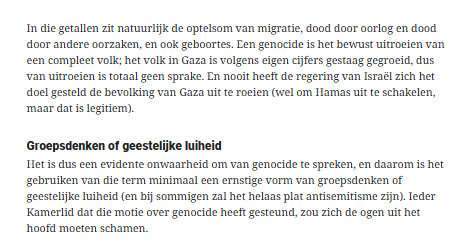 Mirjam152's tweet photo. En zo is het. Israël pleegt geen genocide. 

Ja, er zijn Palestijnse slachtoffers gevallen. Net als Israëlische. Dat gebeurt in een oorlog. Maar dat is geen genocide. En die oorlog? Die is niet door Israël begonnen noch gewild.
