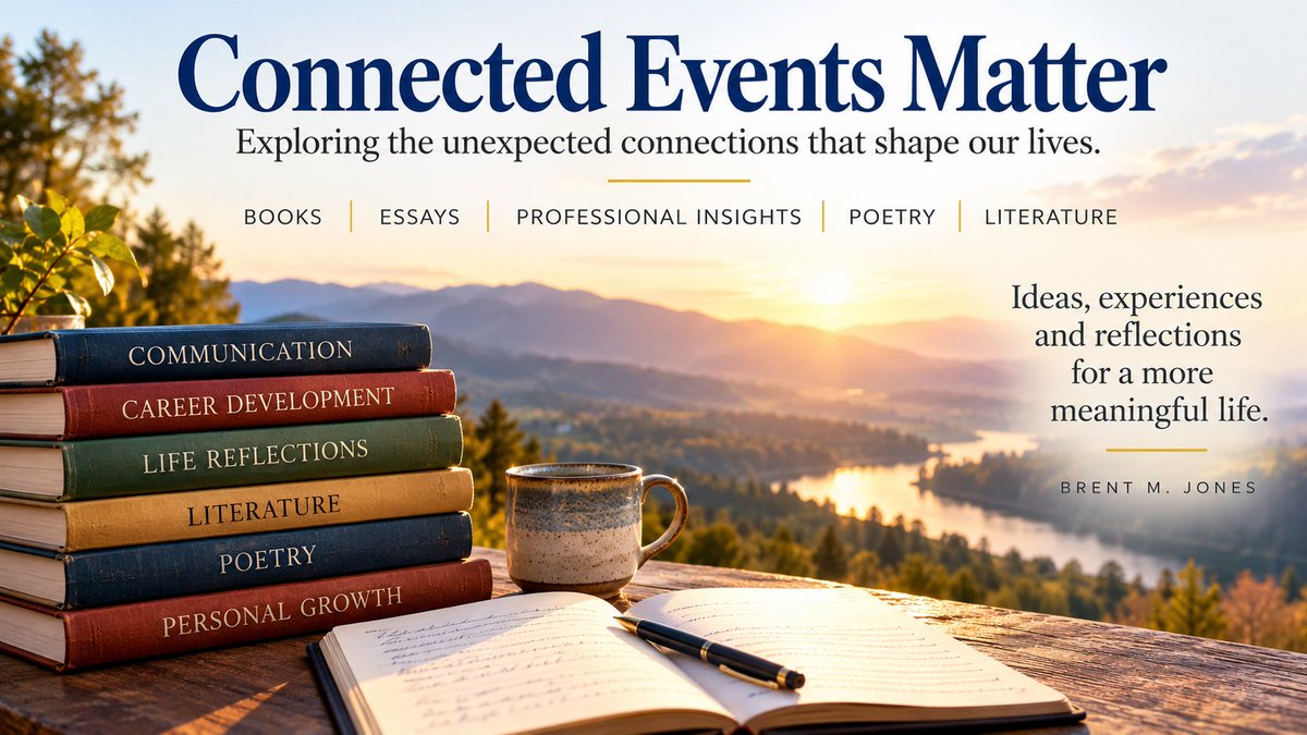 ConnectedEvent3's tweet photo. What connects business leadership, career coaching, literature, poetry, and reflections on life?
A lifetime of experiences and an enduring interest in people.
My website, Connected Events Matter, brings these interests together   https://t.co/5oXcfSDBBa https://t.co/5b9XcZJ5JG