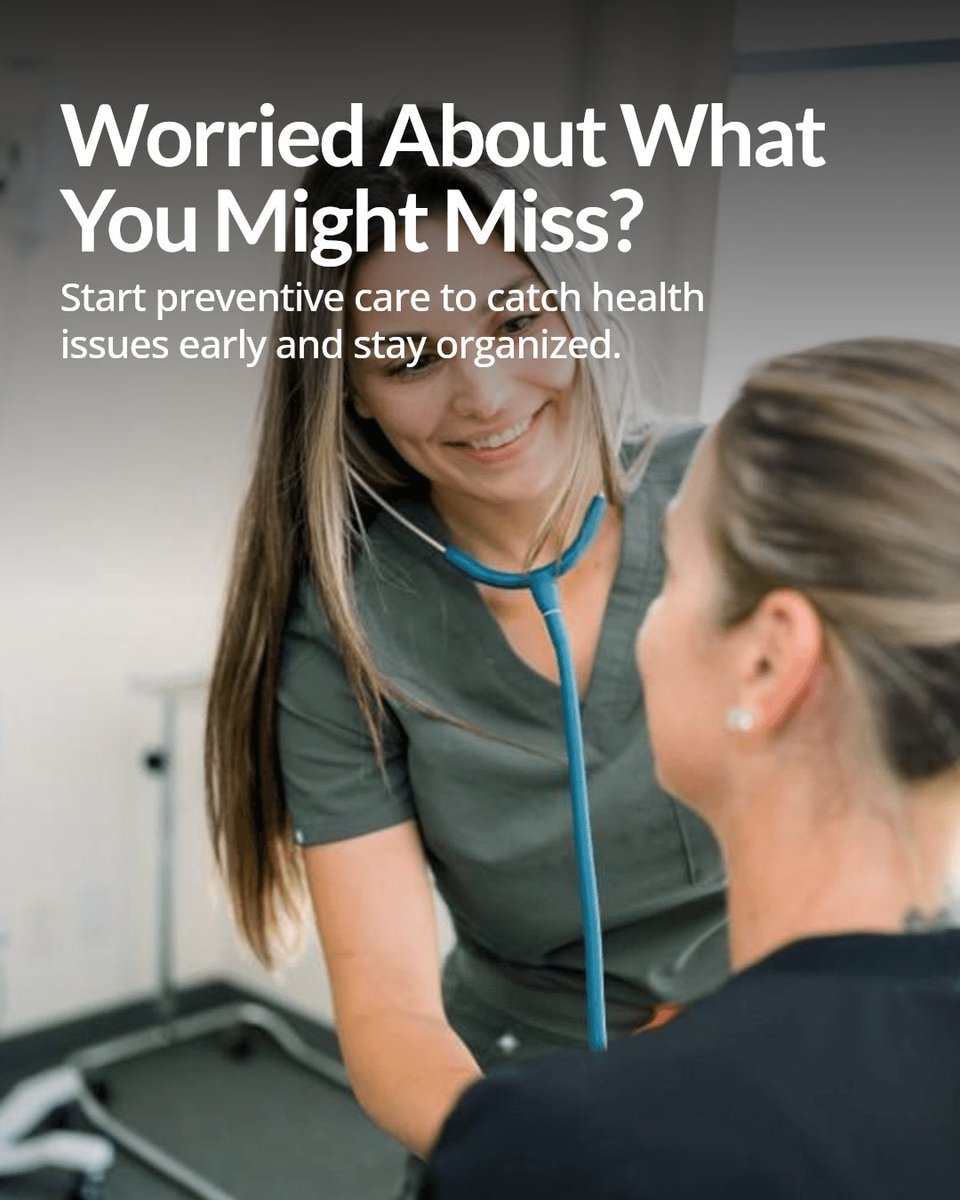 tmg_primarycare's tweet photo. Worried about what you might miss?

Preventive care gives parents, professionals, and older adults peace of mind. Annual visits help catch concerns early, keep care organized, and make the next step clearer.

Start proactive care

https://t.co/nW6VnYZOP9 https://t.co/SIEO12HQNl