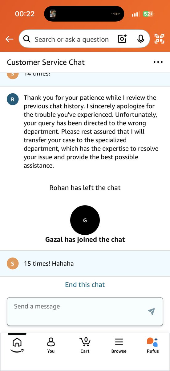smitsfx's tweet photo. @AmazonHelp Amazon and its clowns! https://t.co/SxuSPgm5E0
