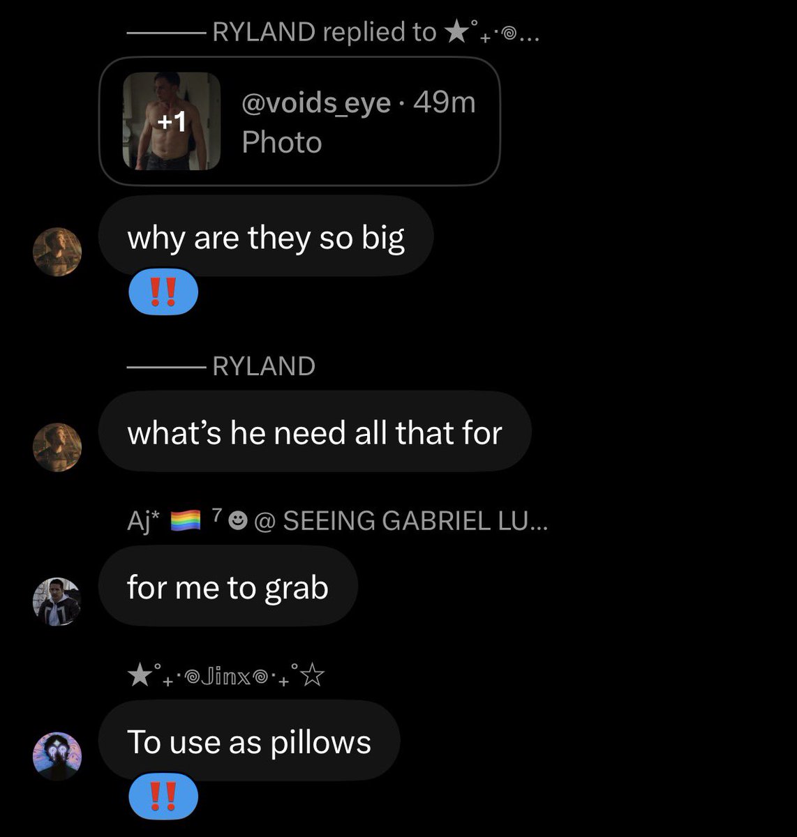 DexxingitDms's tweet photo. We all have priorities 🥰 https://t.co/h9LEWssOwh