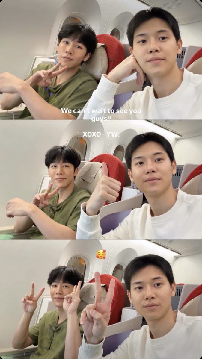 TheoryofYinWar's tweet photo. เดินทางปลอดภัยค้าบบบ ขอให้สนุกน้าาา

#หยิ่นวอร์ #yinyin_anw #warwanarat https://t.co/t0TxYoq2Ek