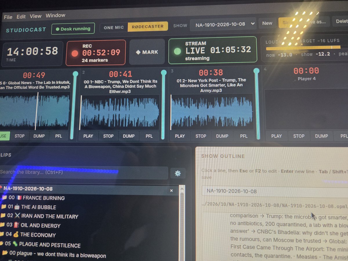 adamcurry's tweet photo. Loving the new rig! https://t.co/92zW10OJvG