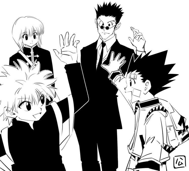 killuaknn's tweet photo. Fãs de Hunter x Hunter nao fodem com a direita. https://t.co/TqmrC1p1Im