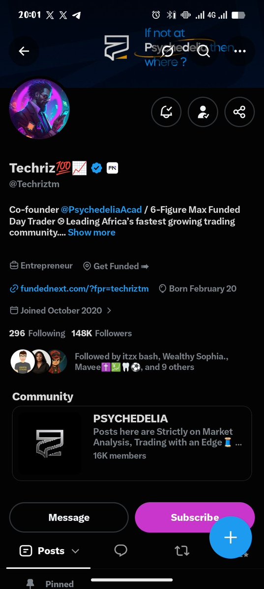 V_cryptt's tweet photo. @Techriztm @PsychedeliaAcad @Kelvintalent_ @FundedNext Done https://t.co/4NuW5BZ2ev