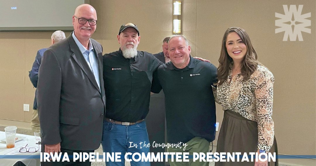 WeisserEngineer's tweet photo. At the end of September, Weisser Engineering & Surveying (WES) Team Members had the opportunity to not only attend, but deliver a presentation at the quarterly IRWA Pipeline Committee Meeting in Park City, Utah.
#InTheCommunity #OpportUNITY https://t.co/FT2tXvSiLY