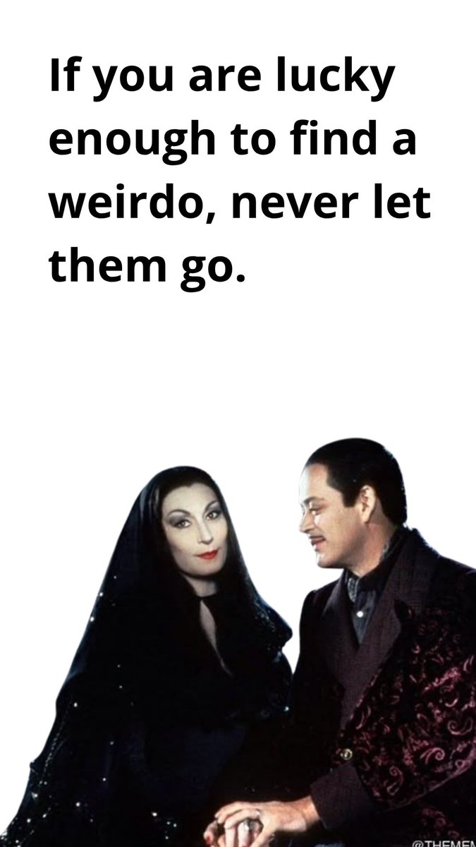 adamandeve's tweet photo. Someone who gets your weird AND makes you feel adored? That’s the dream. 🖤

Tag your favorite weirdo. 👇 https://t.co/cMkojzp8a1