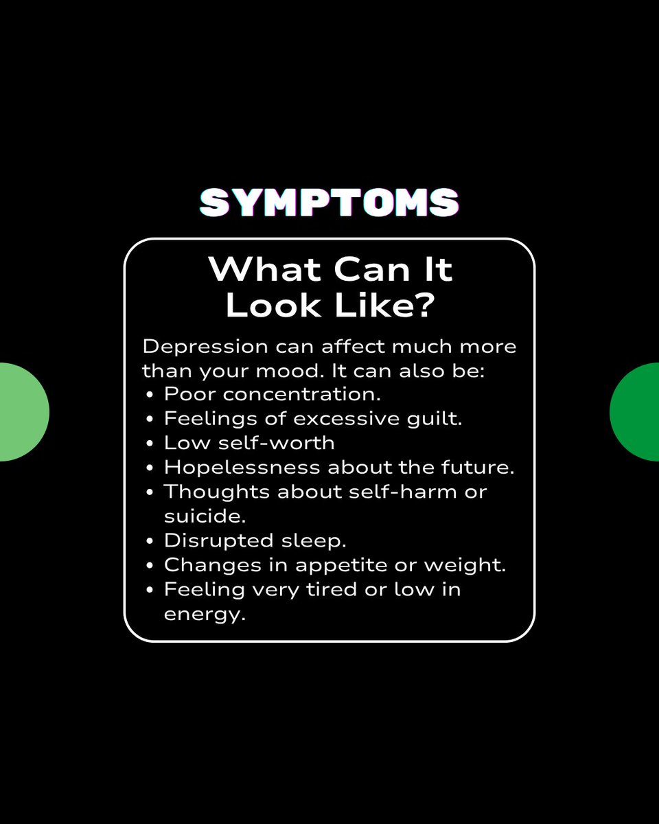 IntegratePsyche's tweet photo. Depression doesn’t always look the way we expect. Understanding the less obvious signs can help us respond with more compassion, both toward ourselves and others. 🫶❤️
#DepressionAwarenessMonth #MentalHealthMatters #EndTheStigma #MentalHealthEducation #BreakTheSilence https://t.co/qLZX2O5jbA