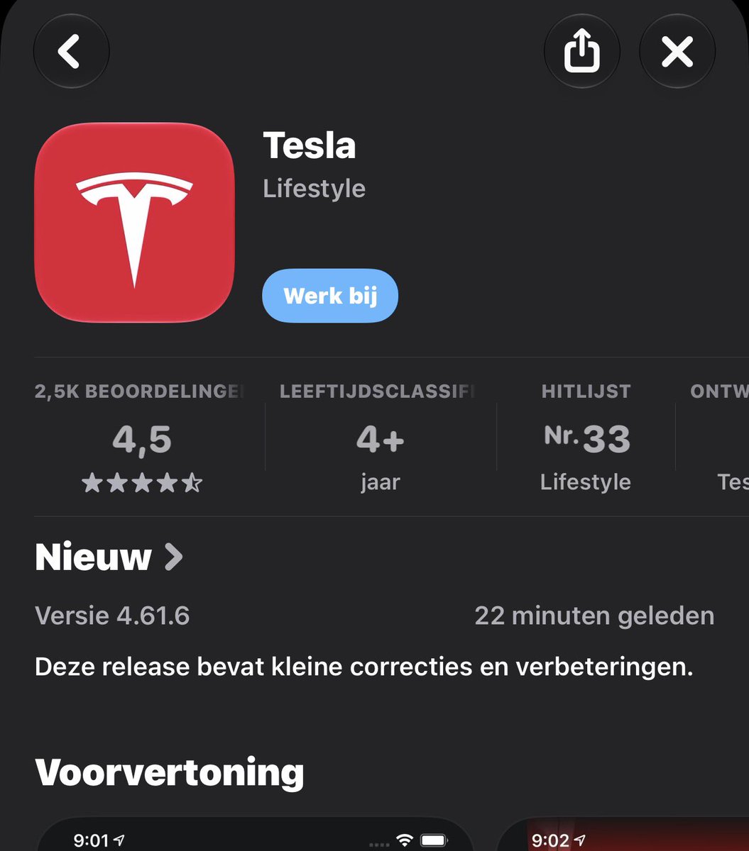 Rustavi's tweet photo. 🚨 Tesla app 4.61.6 is out.
‘Minor fixes and improvements.’ That is the whole changelog.
Open the app. FSD is already Tesla Assisted Driving.
#Tesla #TeslaApp #TeslaAssistedDriving #FSD https://t.co/Fk22DDfIDC