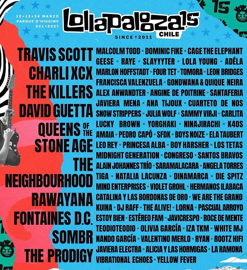 zxvickyx's tweet photo. Santos bravos estarán en Lollapalooza 2027, pero como duals realmente queremos verlos allí o queremos verlos a ellos solamente en un concierto de ellos. @santos_bravos #stbv_sideshow https://t.co/ivY8aWZ5oD