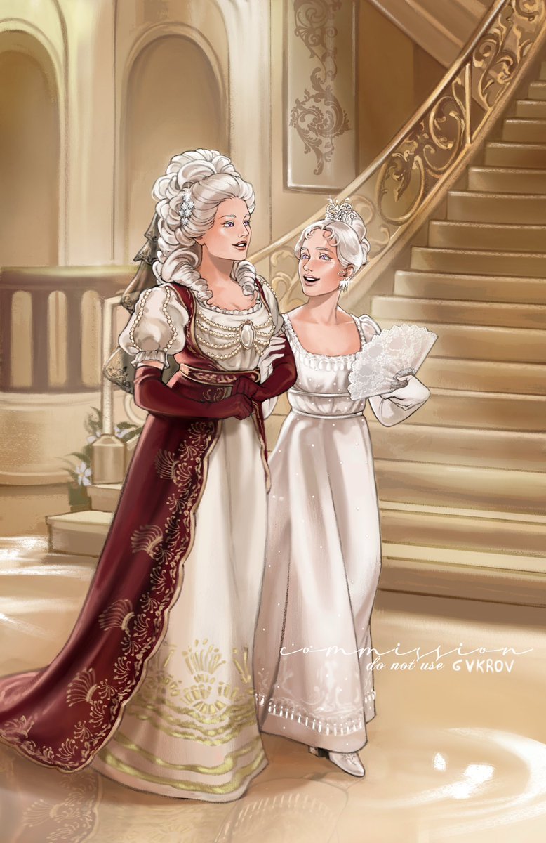 vkrov_'s tweet photo. Comm @shizunsus 
Rhaella and Daenerys regency AU
#rhaellatargaryen #daenerystargaryen #asoiaf https://t.co/fQEMtSYkBT