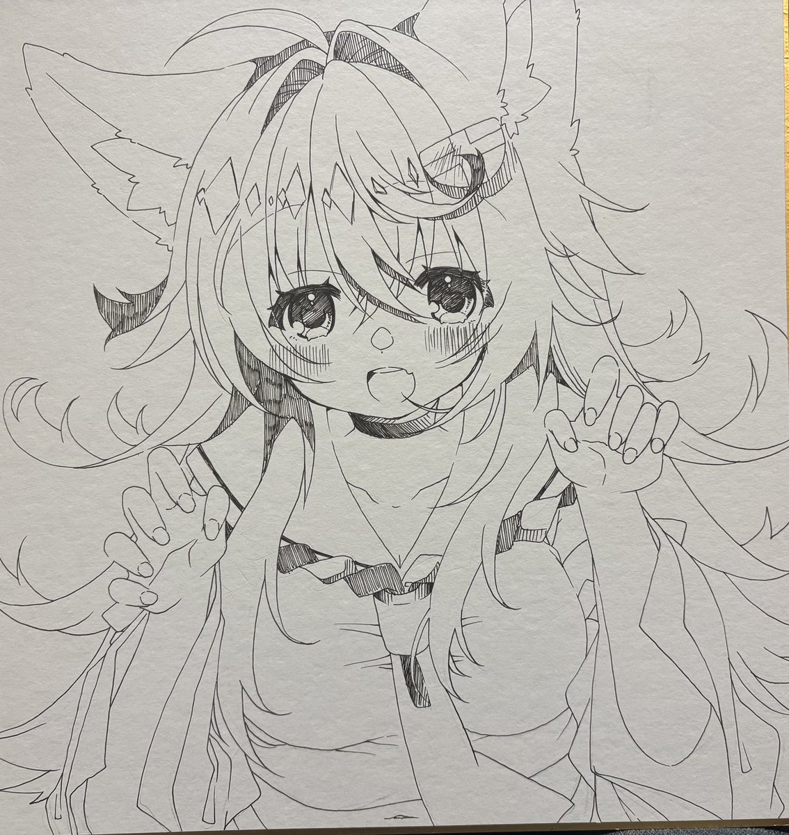 hikanyan1924's tweet photo. ミオしゃもφ( ՞. ̫.՞)ｶｷｶｷ https://t.co/7PXMHyEW0E