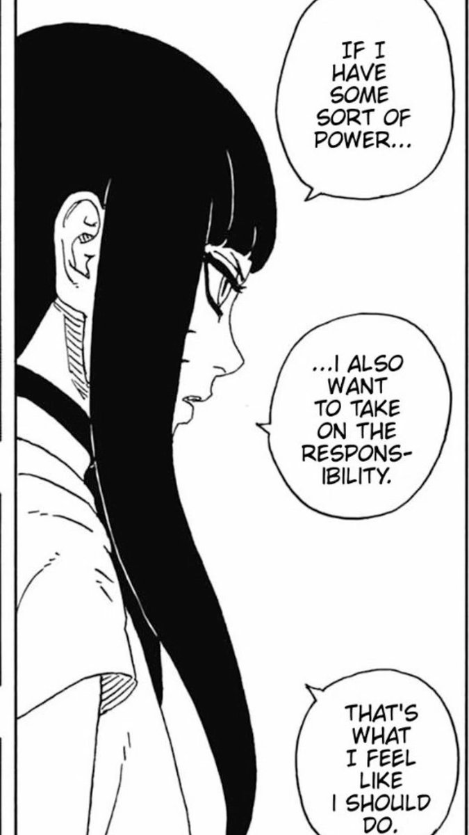ILOVEYOUMYANG's tweet photo. “Himawari will be a mere healer”
“Himawari will open a pancake shop”
“Himawari will be housewife”

The Himawari in question is a 12 y/o girl training under the strongest biju after he was reborn within her, a mysterious pair of Byakugan, mature and free mindset, who lost her fam https://t.co/ROAyWaY9Sl