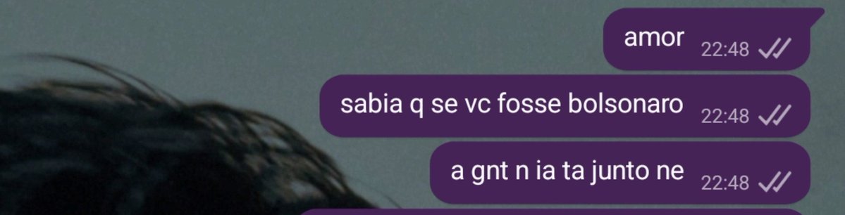 emyiwl's tweet photo. meu namorado nao vota em facista, mas quis garantir né https://t.co/DRPvqpSRGz