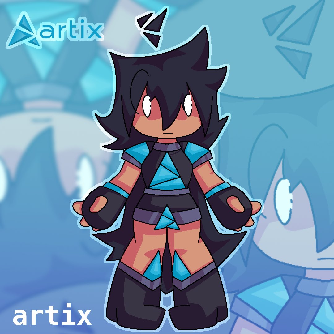 undoinn's tweet photo. artix gijinkas....?    fartix why.  are you literally so small ... and bro 
#art #linux #gijinka https://t.co/lQD1vLqyaI