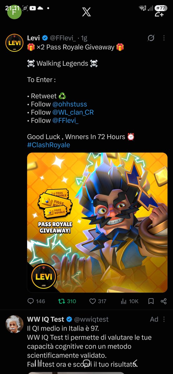 _Overthinker_01's tweet photo. @FFlevi_ @ohhstuss @WL_clan_CR Good luck https://t.co/ntX40Fk6nO