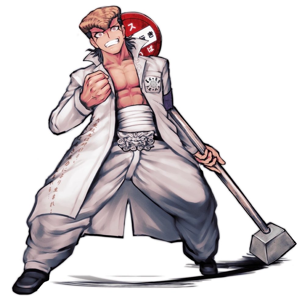 mondoowadasbelt's tweet photo. this is my genderbent mondo owada design https://t.co/HMtNIbGjYn