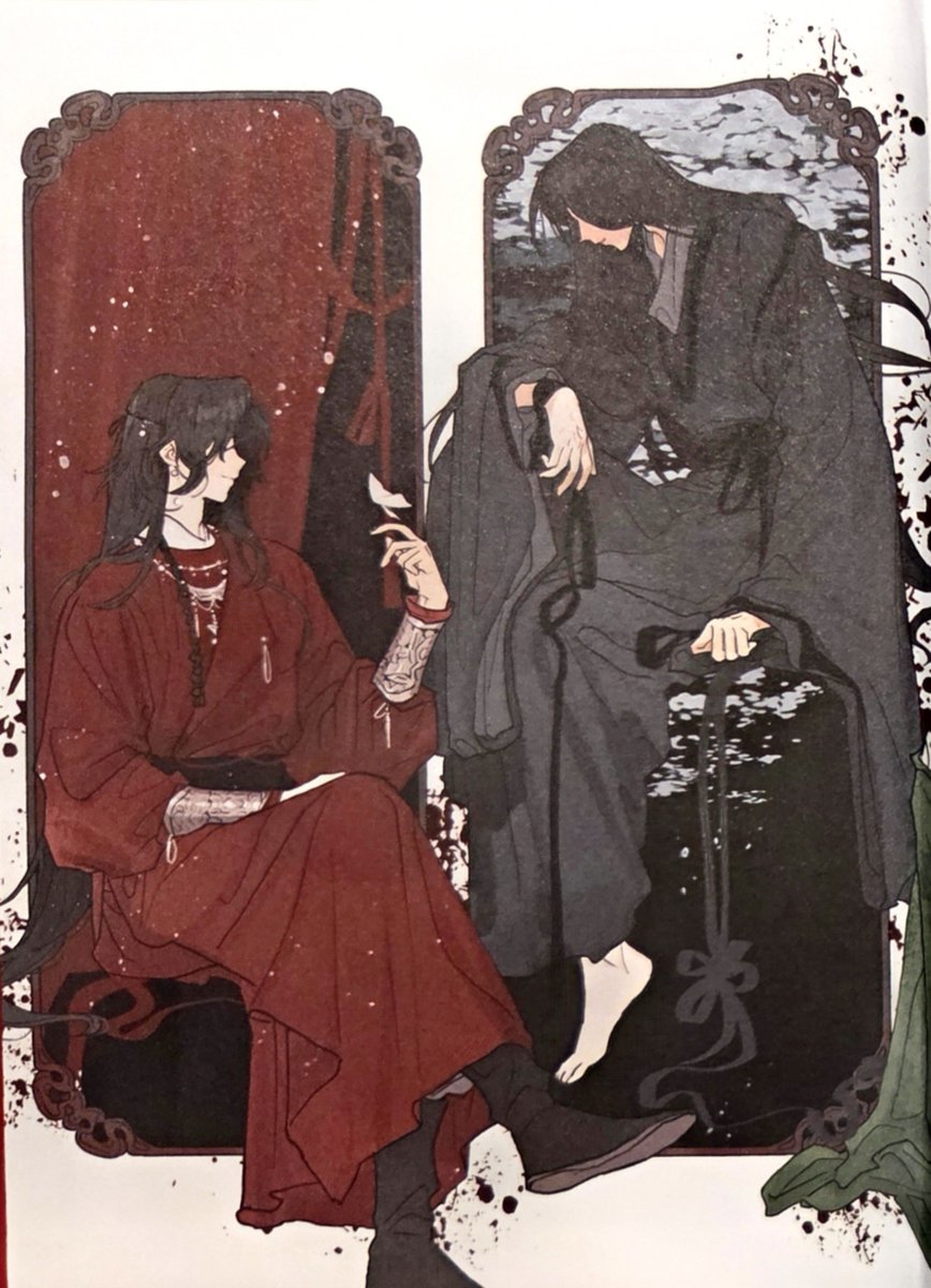 vmnoneko's tweet photo. The Four Calamities #tgcf https://t.co/hLACT7e4Y6