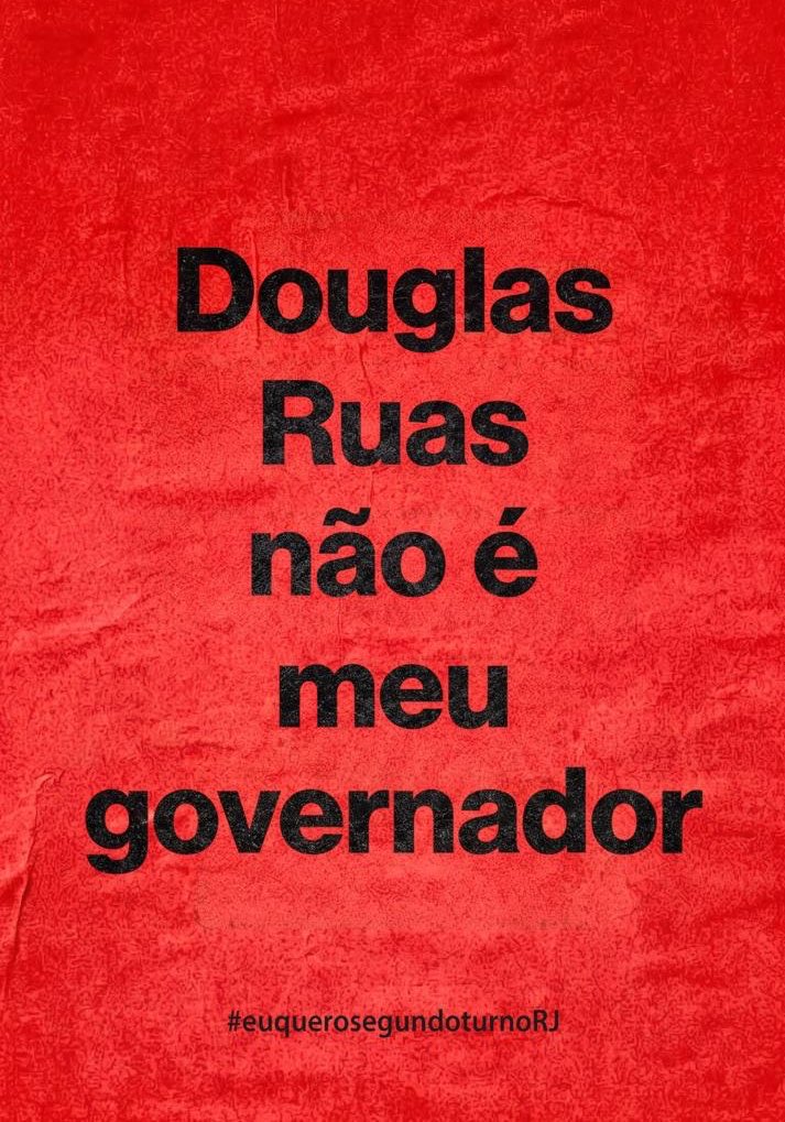 LucasRobertoRJ's tweet photo. Eleição com interferência é um atentado à democracia. O Rio de Janeiro exige segundo turno! https://t.co/9NisYmi4Nw