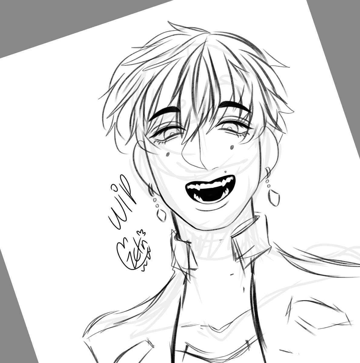 Zeth_Ly's tweet photo. @Ilyasexart I'm trying to revive an old OC  qwq https://t.co/FNV939mPqm