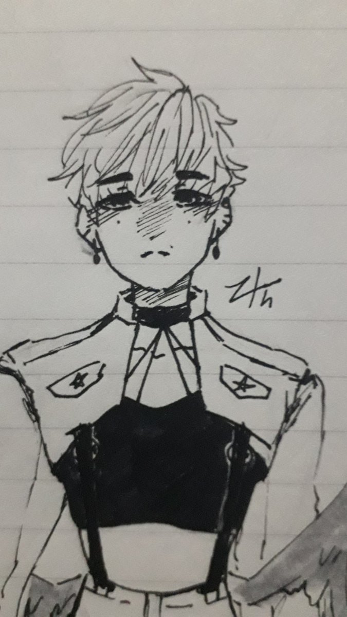 Zeth_Ly's tweet photo. @Ilyasexart I'm trying to revive an old OC  qwq https://t.co/FNV939mPqm