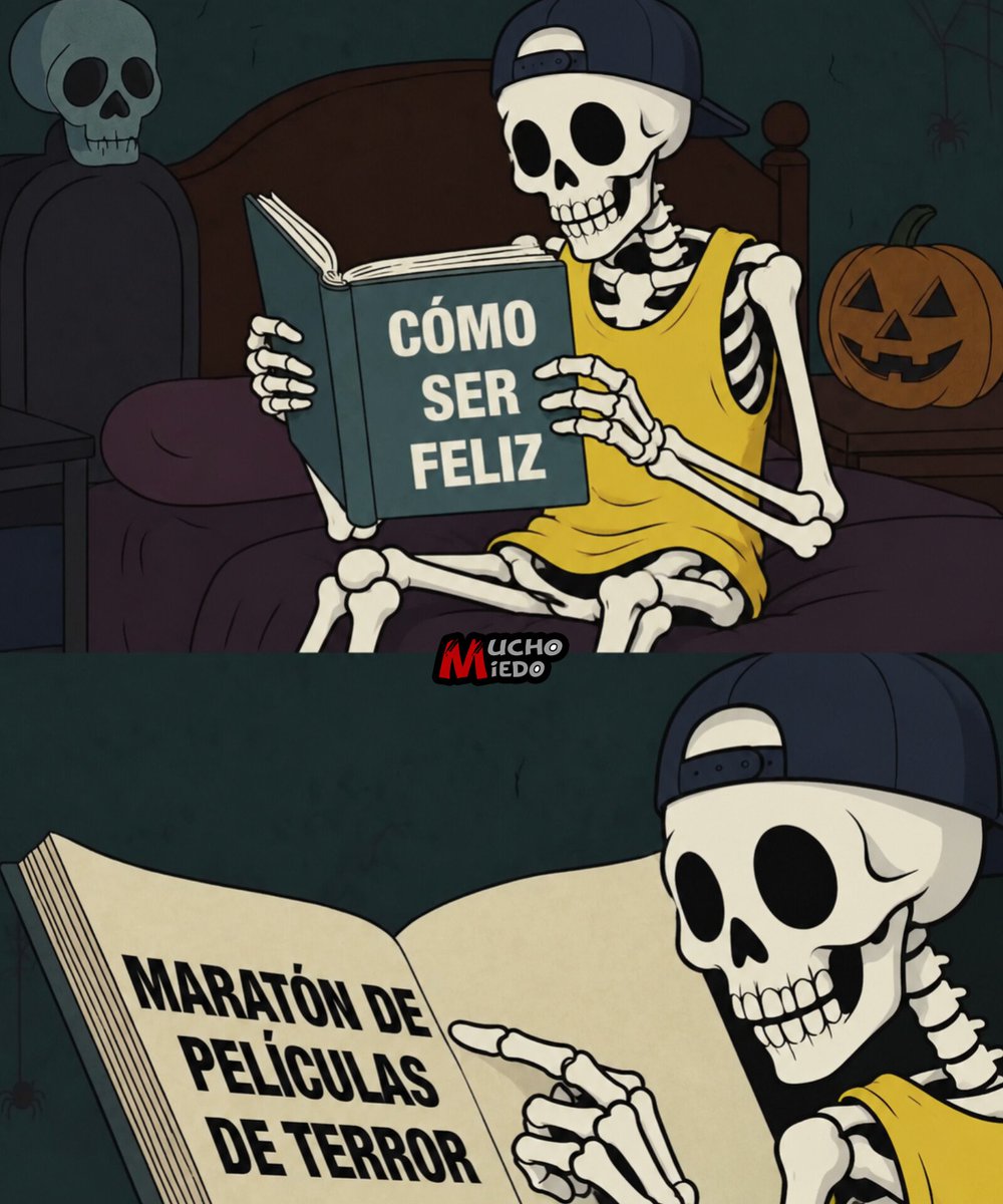 MuchoMiedoMX's tweet photo. ¡Es la única manera! 👻💀🎃 https://t.co/oxeWXV6eq9