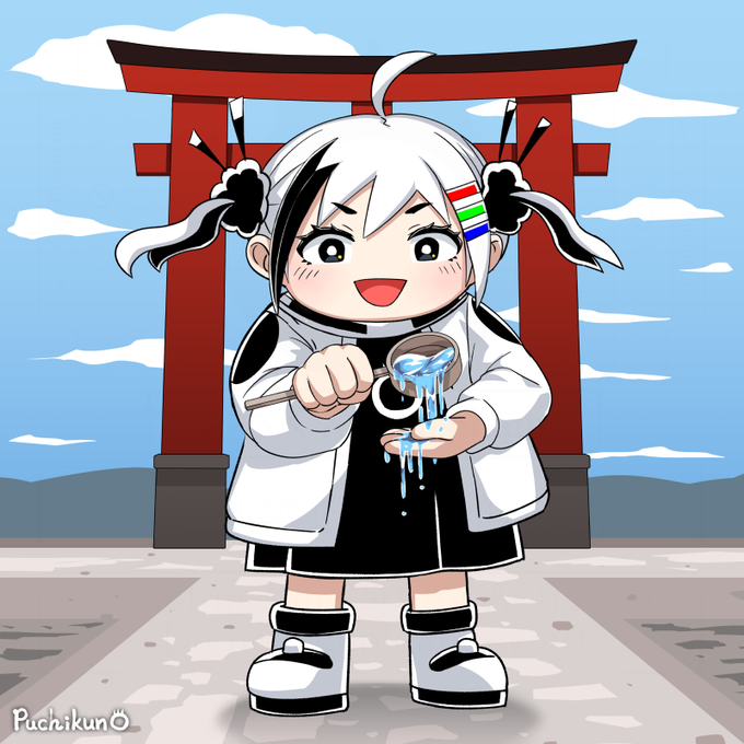 Monochi_World's tweet photo. Ohamonochi☀️
"Let's purify ourselves with water!"
#MonochiProject https://t.co/NwK53bHMF0