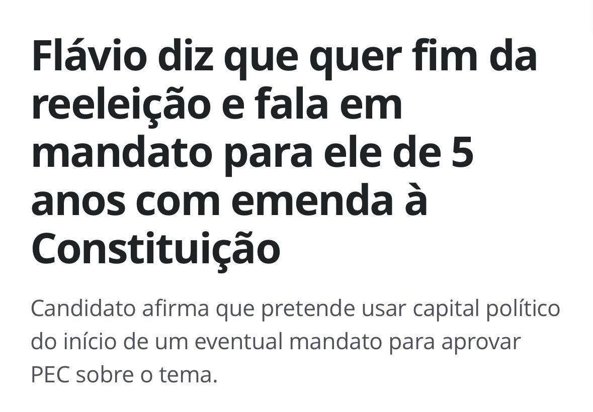GuilhermeBoulos's tweet photo. GRAVE! O 2° turno mal começou e Flávio já fala em dar um golpe para aumentar o próprio mandato para 5 anos. É por essas e outras que precisamos derrotar esse aprendiz de ditador e eleger Lula no dia 25! Com maioria no Senado, esse cidadão pode ter força para impor o regime autoritário que Jair queria mas não conseguiu. Eles estão dizendo à luz do dia, ninguém poderá se dizer surpreso. A hora de evitar o abismo é agora!