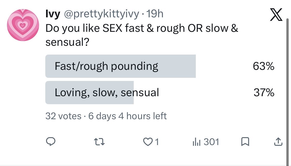 prettykittyivy's tweet photo. Oh yesss, I’m loving the results so far 😋😋. KEEP VOTING BOYS https://t.co/TwO0JnZo5p