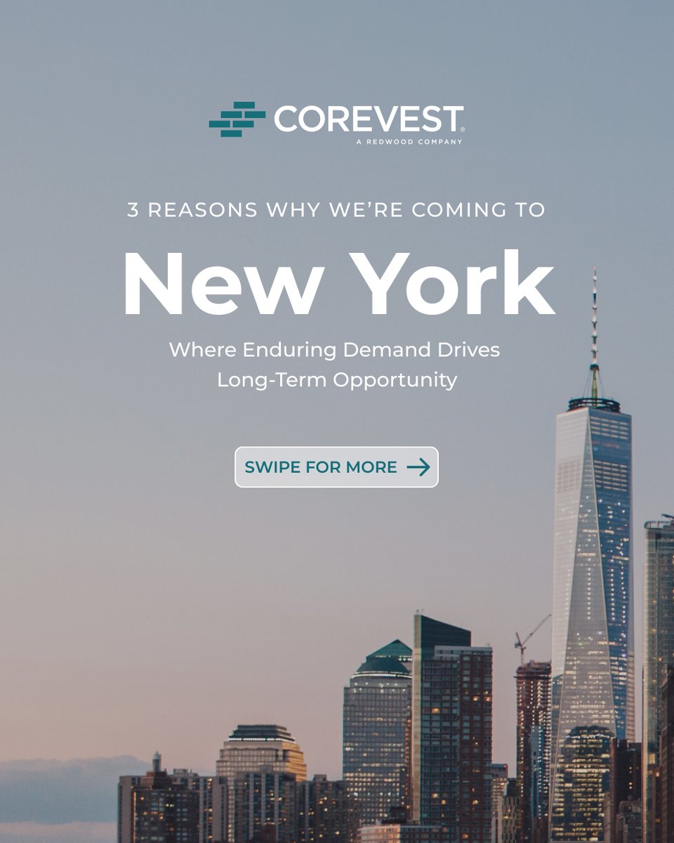 CorevestFinance's tweet photo. New York Residential Real Estate Investors — we’re one week out 🥃🏙️.

Join us next week 
📍 Del Frisco’s Double Eagle Steakhouse, New York, NY
📅 October 15, 2026
⏰ 6–8 PM

Space is limited. RSVP HERE: https://t.co/d1i8jNNje6 https://t.co/FiZku0clOd