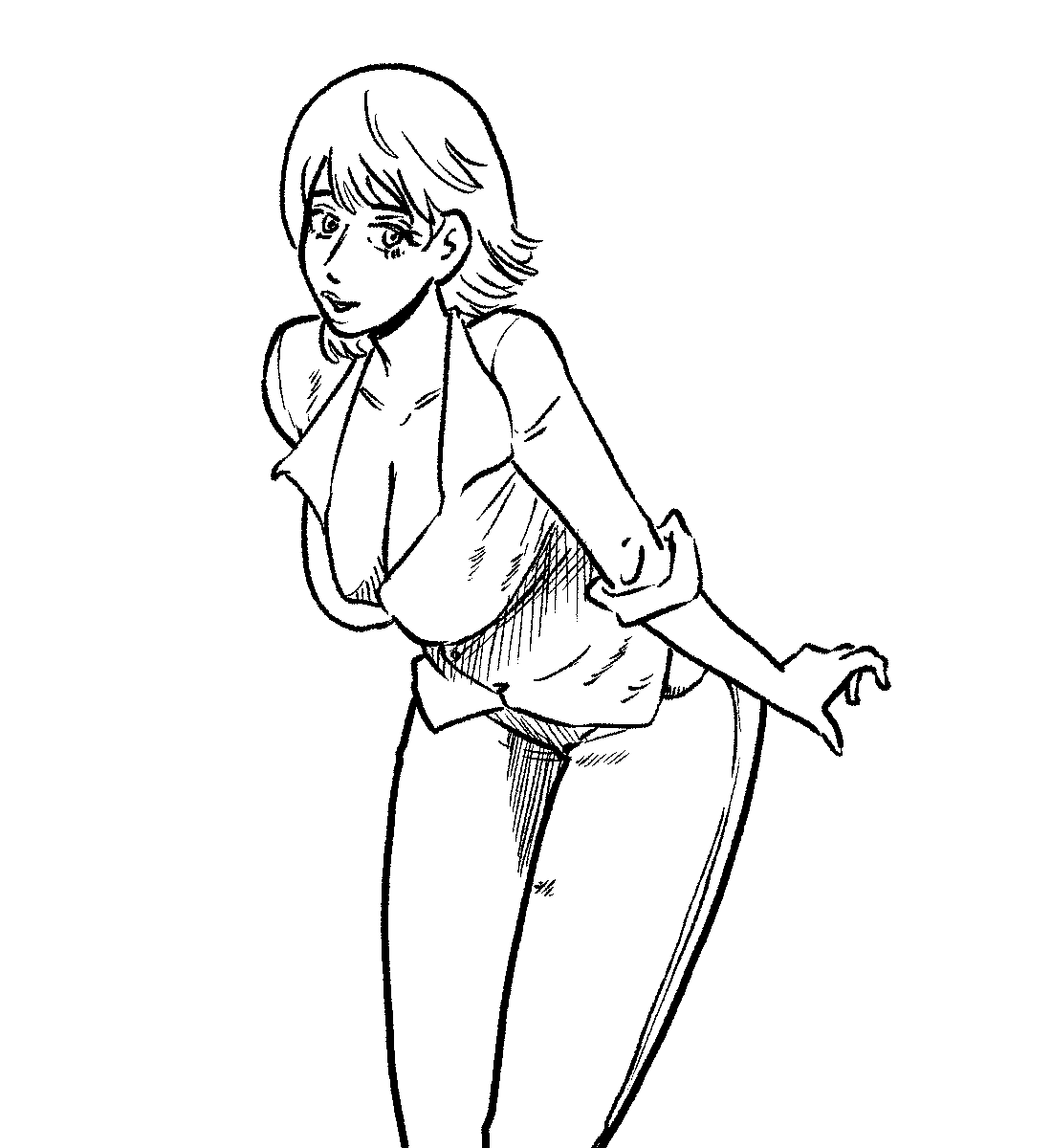 JimmyDArtist's tweet photo. A sketch before work. https://t.co/6DpTpVocr9