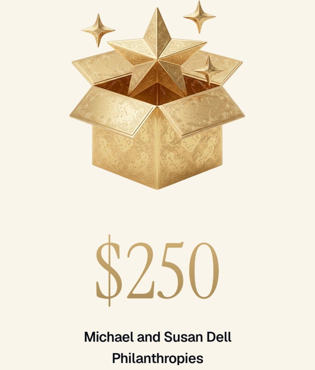 JendersII's tweet photo. When someone invests in my kids, idc how they benefit from it... I say thank you.

Thank you @MichaelDell and @SusanDell for building a future for American children.

Very grateful for your generosity. https://t.co/7Hi5iAiFVC